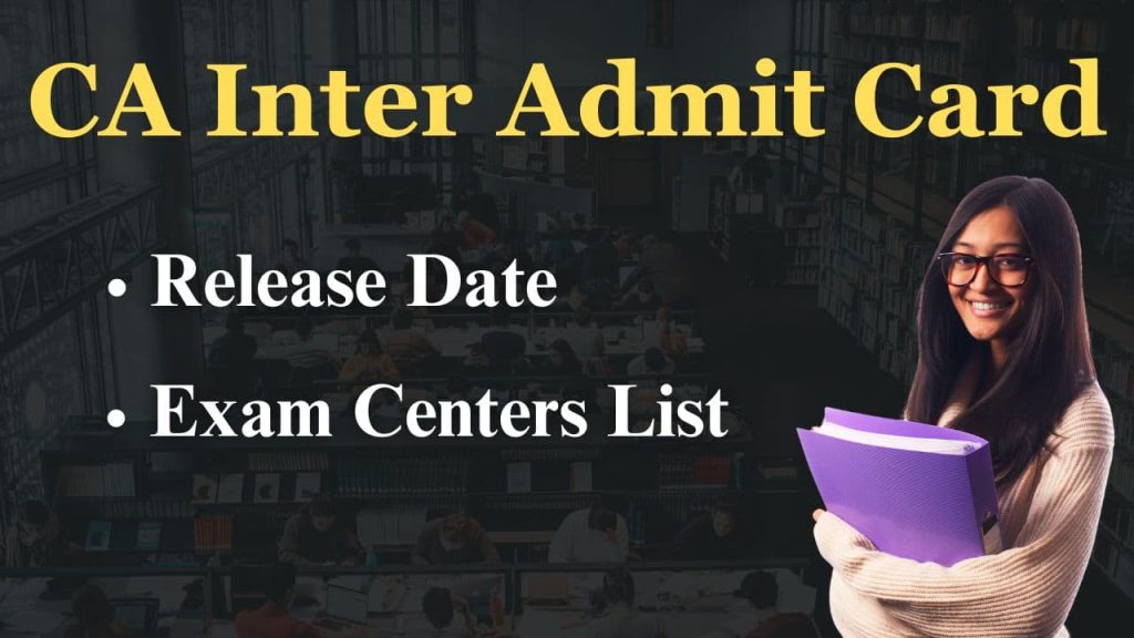 ca inter admit card