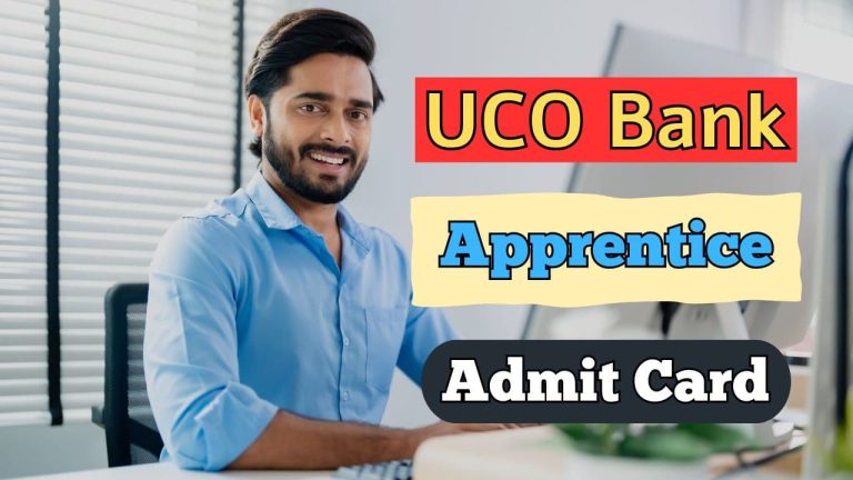 uco bank apprentice admit card