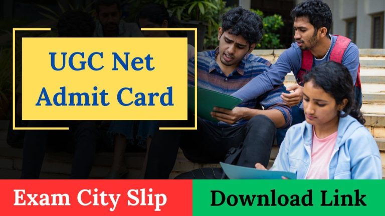 ugc net admit card