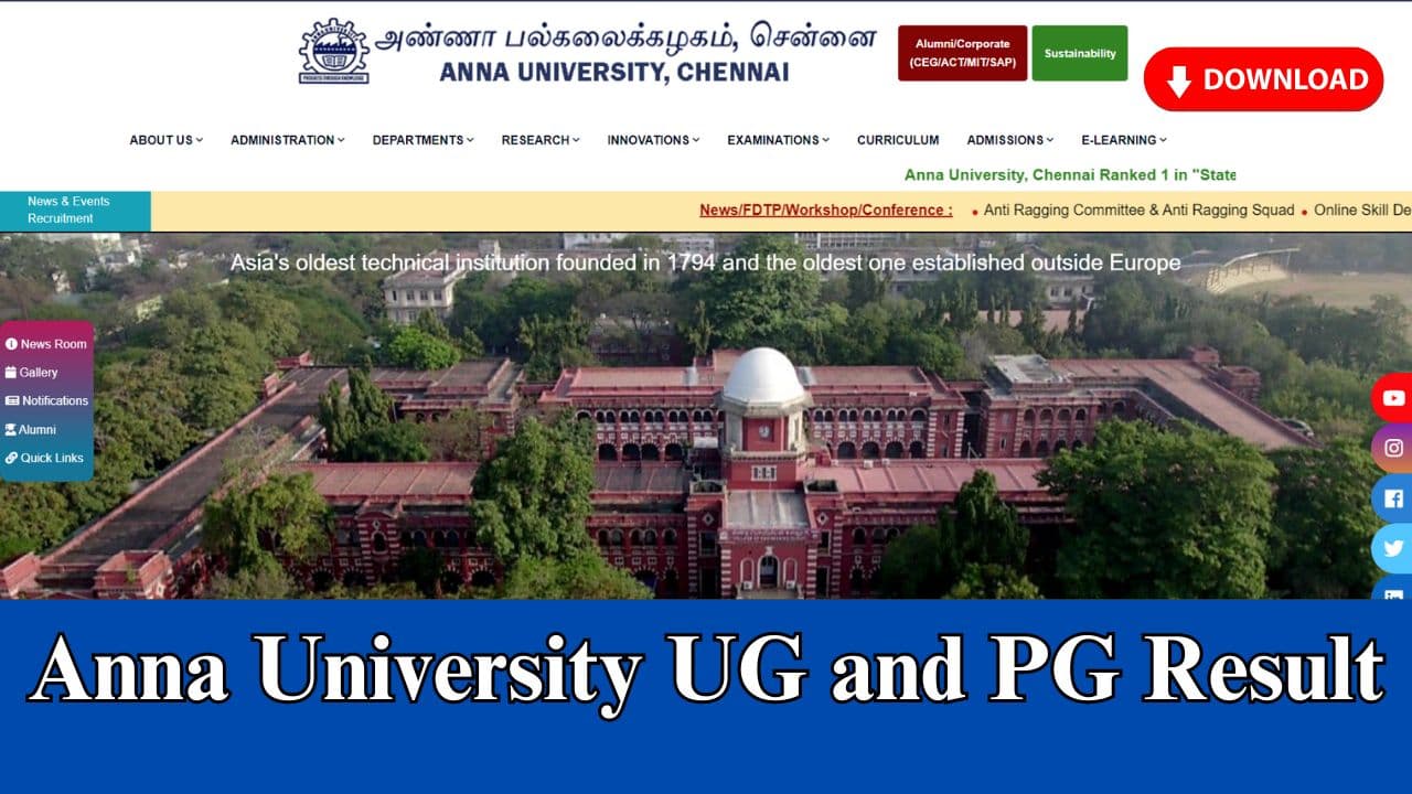 anna university result