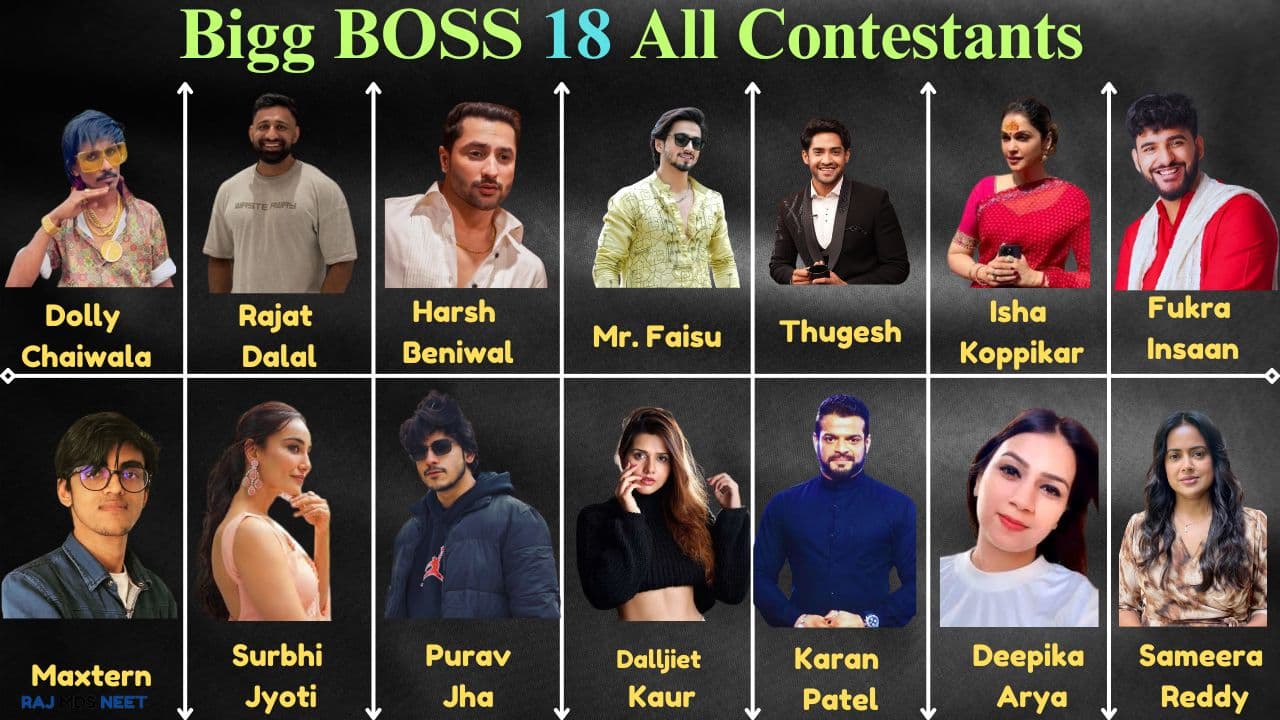 Bigg Boss 18: List of All Contestants with Photo, BB Season 18 Release Date