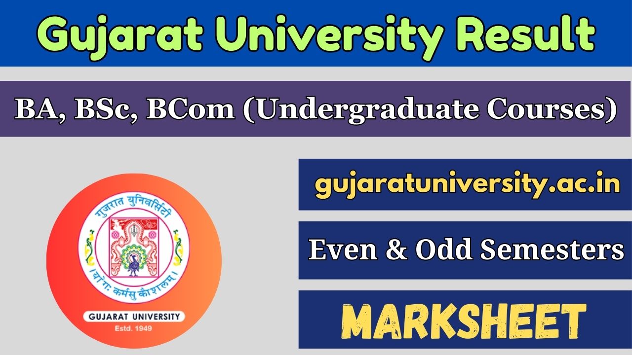 gujarat university result