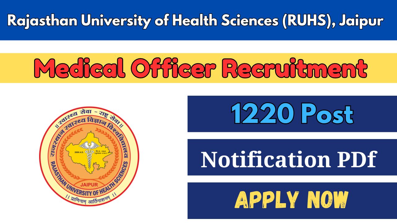 ruhs medical officer recruitment